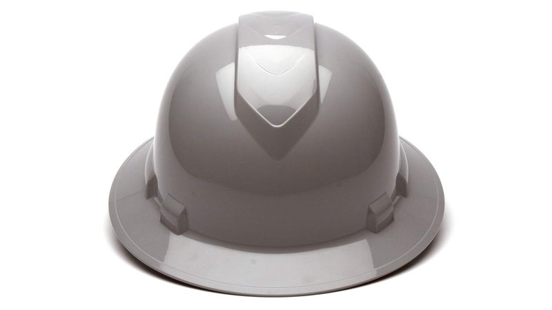 Ridgeline Pyramex Ridgeline Full Brim Hard Hat 4 Point Ratchet Gray - Image 2